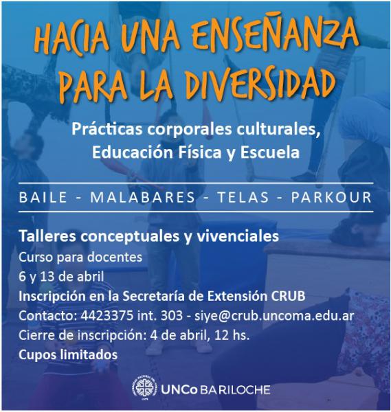 Curso de capacitaci&oacute;n docente sobre pr&aacute;cticas corporales