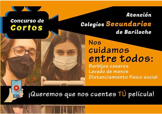 &#128253;Concurso de cortometrajes para escuelas secundarias de Bariloche
