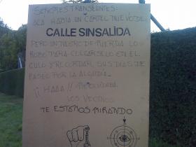 El INADI interviene por cartel discriminatorio en el Barrio Melipal