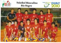 La selecci&oacute;n de Voley de  R&iacute;o Negro EPADE 2010