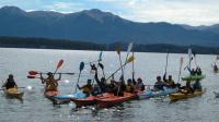 Encuentro Nacional de Kayakistas, con doble sello nacional