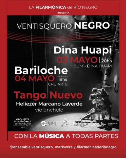 LA FILARMÓNICA de RÍO NEGRO PRESENTA VENTISQUERO NEGRO