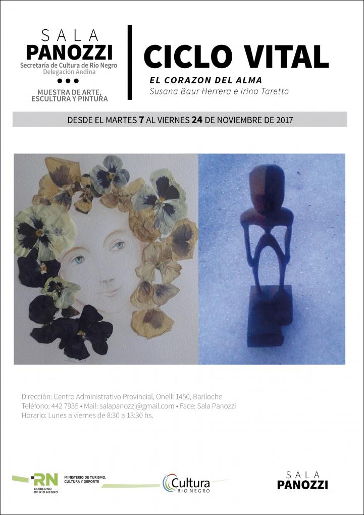 Inauguraci&oacute;n de la muestra de Arte y Escultura "Ciclo Vital" de las artistas Irina Taretto y Susana Baur 