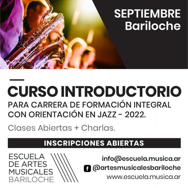 Ultima semana de inscripciones para el curso introductorio a la carrera de formaci&oacute;n integral con orientaci&oacute;n en jazz