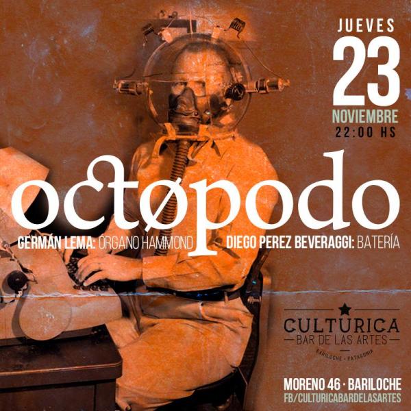 &iexcl;Oct&oslash;podo! Un Hammond, una Bater&iacute;a, sintetizadores, efectos y percusi&oacute;n electr&oacute;nica.