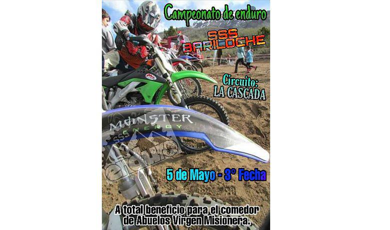 Enduro solidario en La Cascada