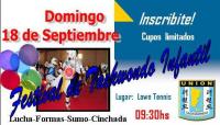 Festival de Taekwondo Infantil en Bariloche