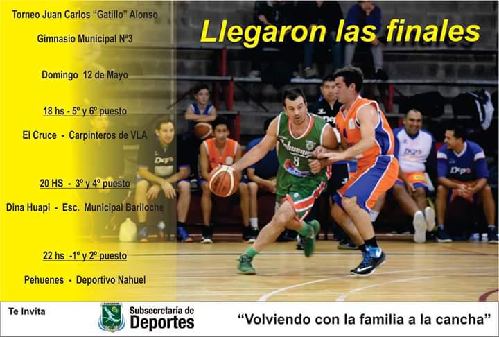 Llegan las finales del torneo de b&aacute;squet 'Gatillo Alonso'