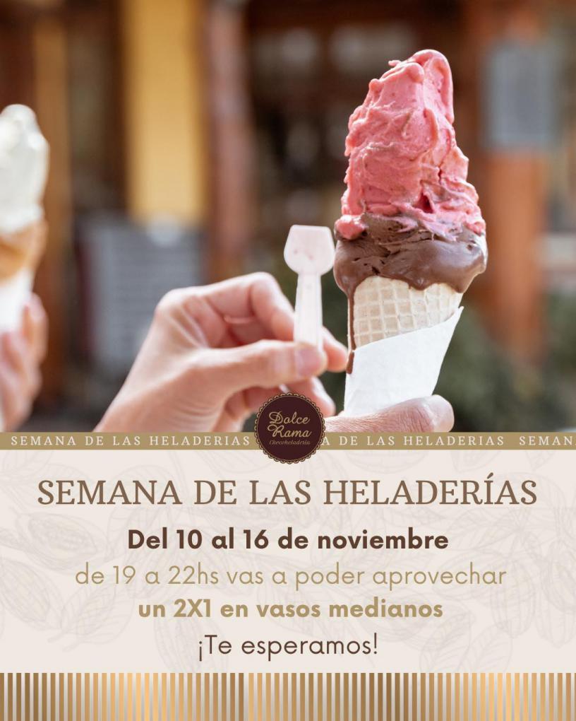 SEMANA DE LAS HELADERÍAS