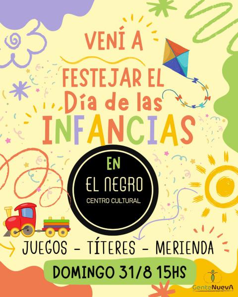 🎵🌈💫🔥❤️‍🔥Festejo de las infancias en el negro🎵🌈💫🔥❤️‍🔥