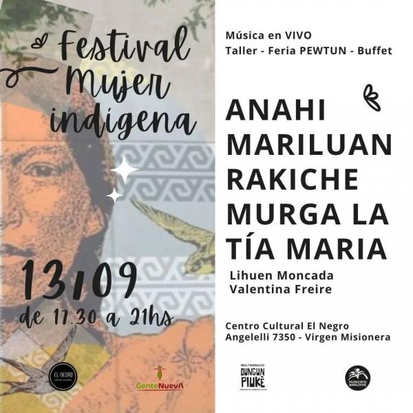 ❤️‍🔥🎶🫀Festival Día de la Mujer Indígena❤️