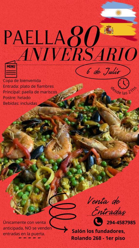 GRAN PAELLA ANIVERSARIO