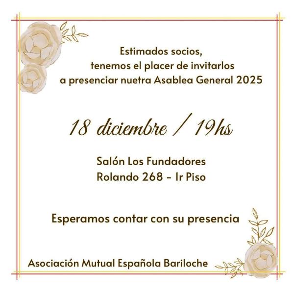 Asamblea General Socios 2025