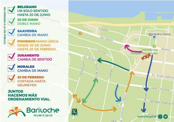 Nuevos recorridos de colectivo a partir de los cambios de circulaci&oacute;n