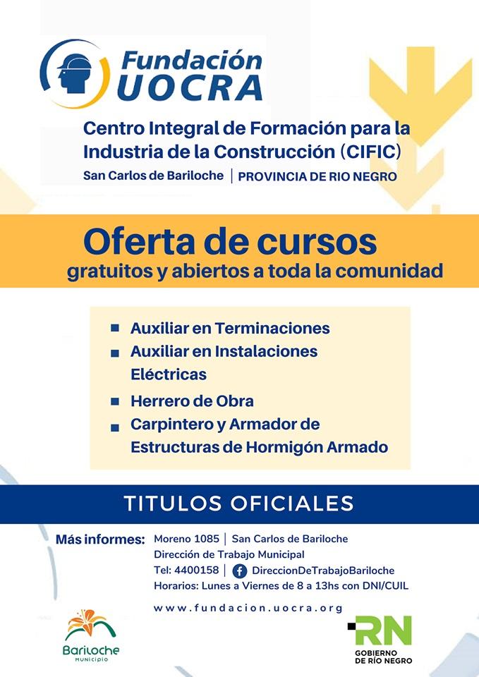 Ya inscriben para los cursos gratuitos de construcci&oacute;n de UOCRA