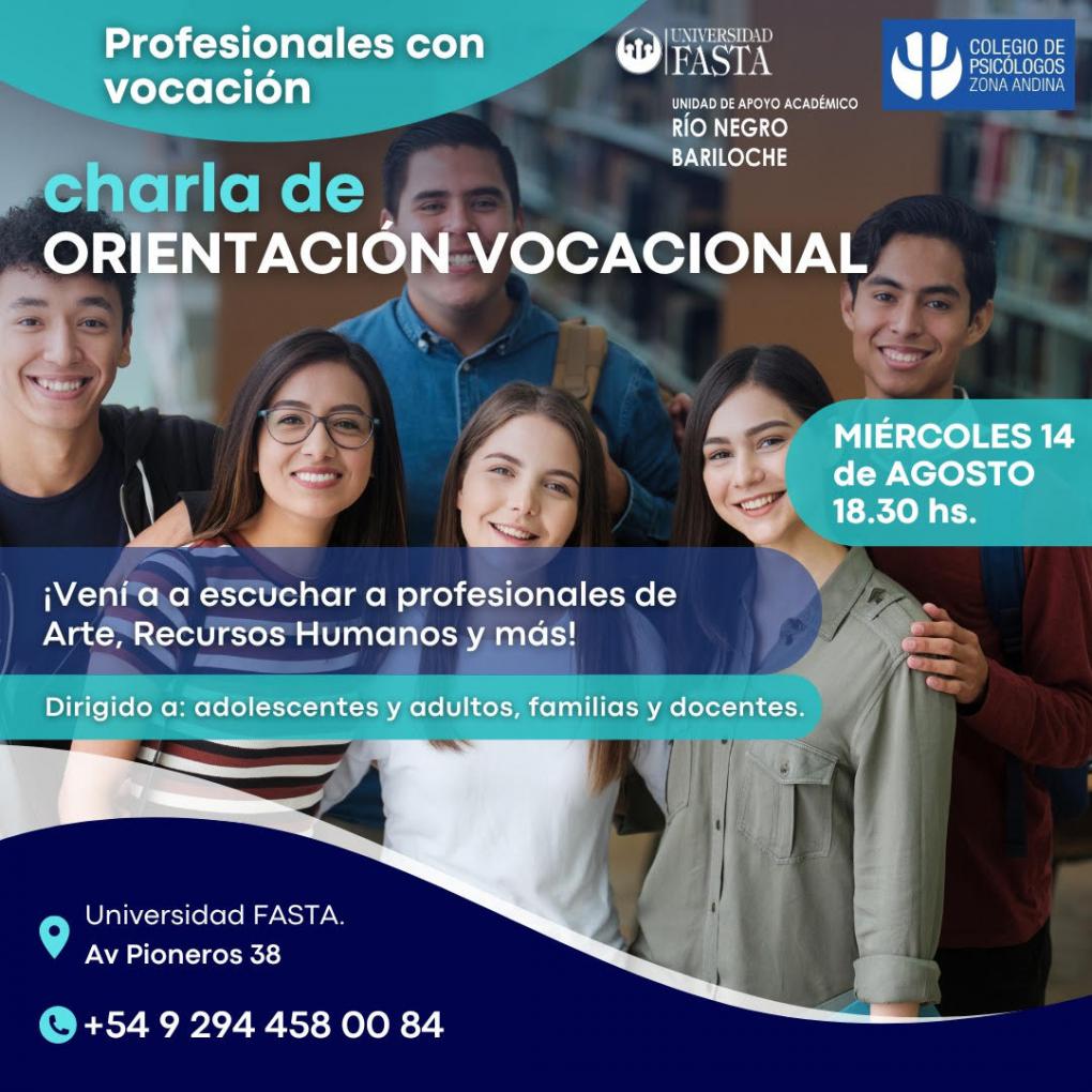 Charla de Orientaci&oacute;n Vocacional