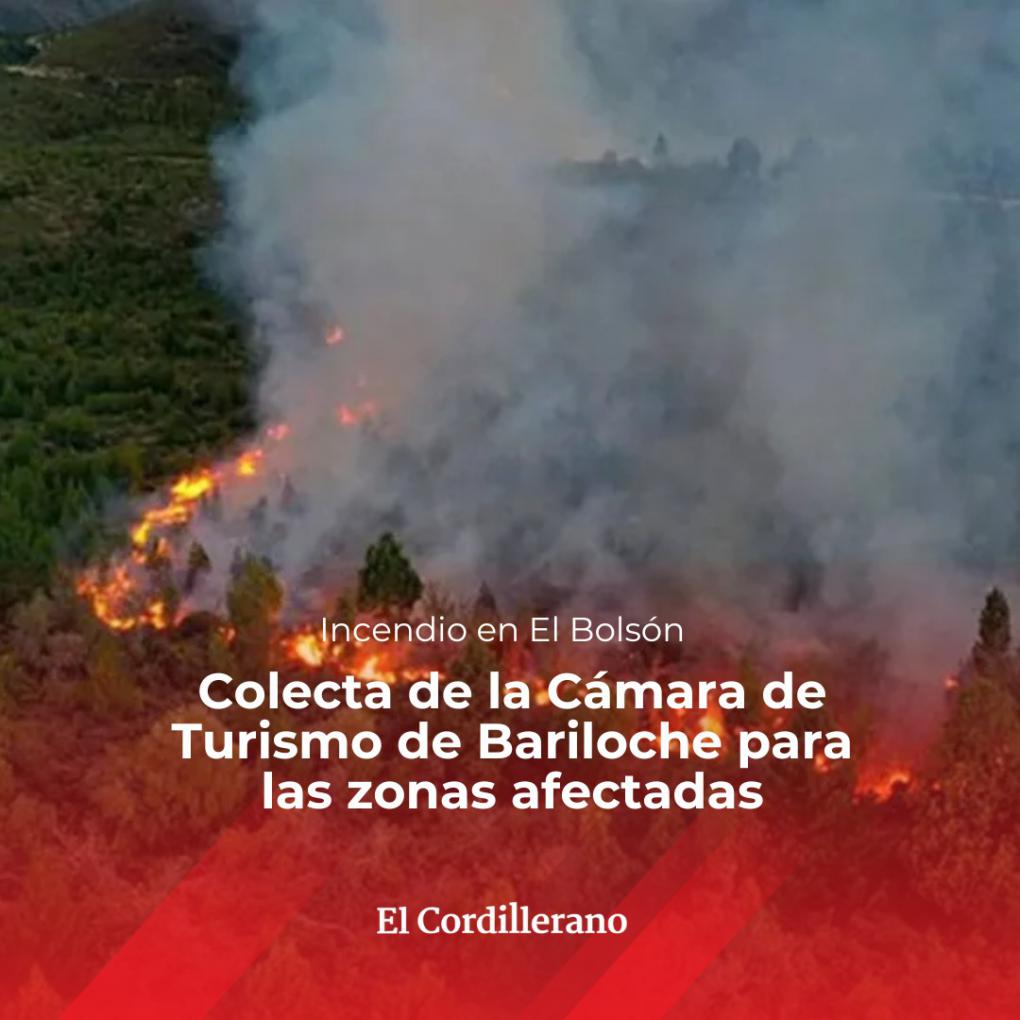 Recolecci&oacute;n de insumos necesarios para los brigadistas y vecinos que est&aacute;n combatiendo el fuego.