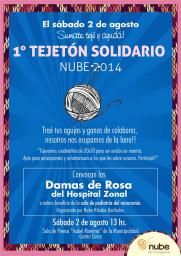 Sorteos y novedades para el primer Tejet&oacute;n solidario organizado por las Damas de Rosa