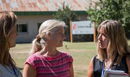 Reuni&oacute;n en el Instituto Balseiro con la Dra. Karen Hallberg