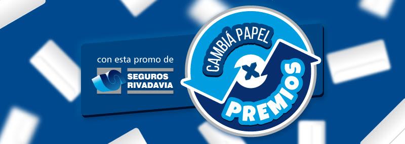 &iexcl;Cambi&aacute; papel por premios! Adherite a la p&oacute;liza digital y gan&aacute;.