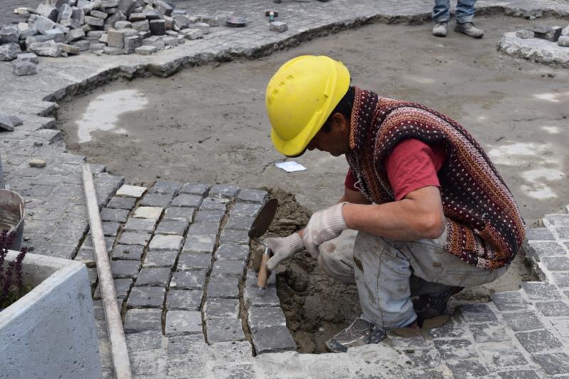  Comenzaron los trabajos de reparaci&oacute;n de Mitre y Quaglia y Mitre y Palacios 