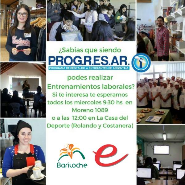 Se reanuda la convocatoria para becas PROG.R.ES.AR y Entrenamientos Para el Trabajo