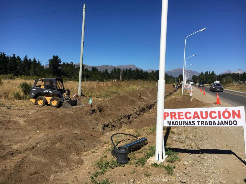 Precauci&oacute;n por obras en la avenida Luis Piedrabuena