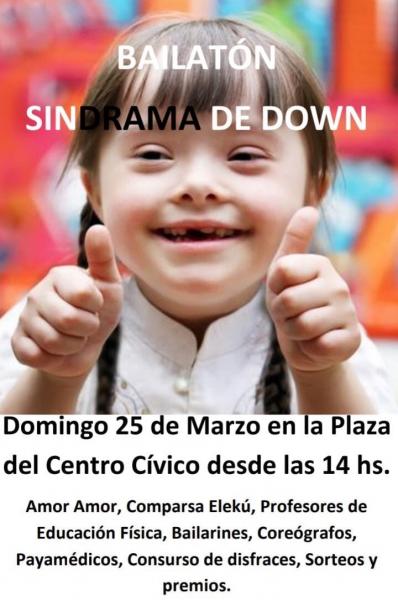 Este domingo se viene la Bailat&oacute;n SinDrama de Down