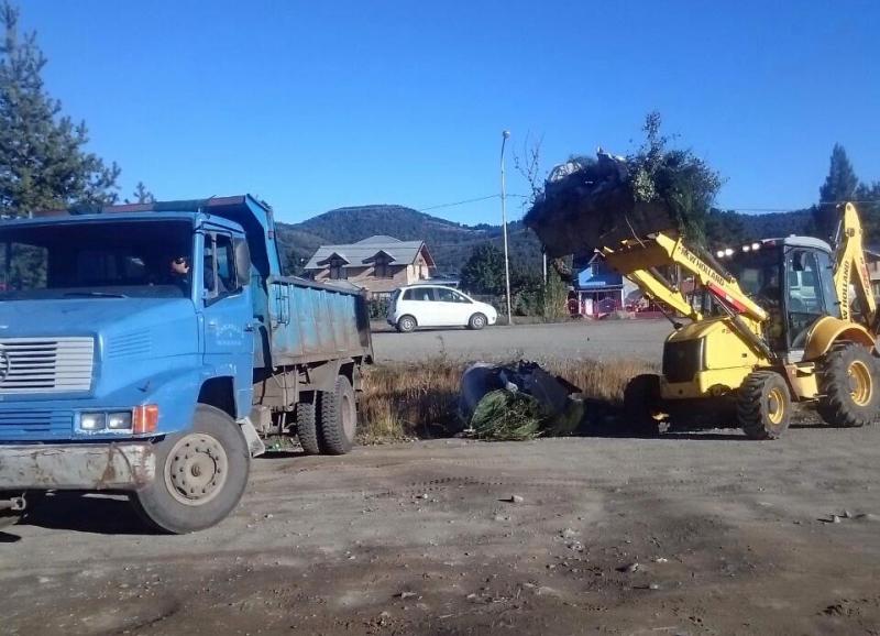 Barrio Malvinas: En una jornada de limpieza se retiraron 37 camiones de basura