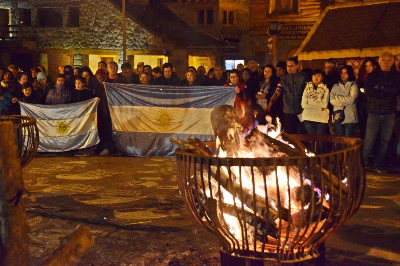 Bariloche vivi&oacute; un emotivo reencuentro por Malvinas