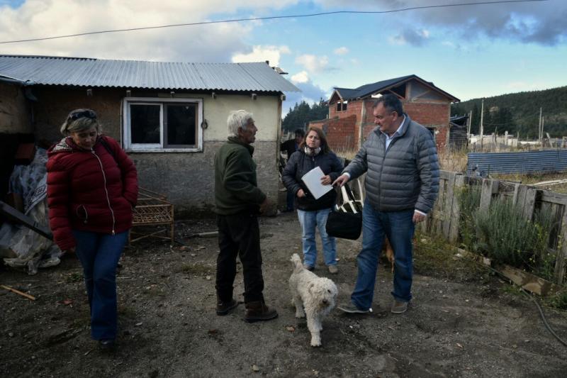 Tras el temporal, Gennuso recorri&oacute; los barrios afectados