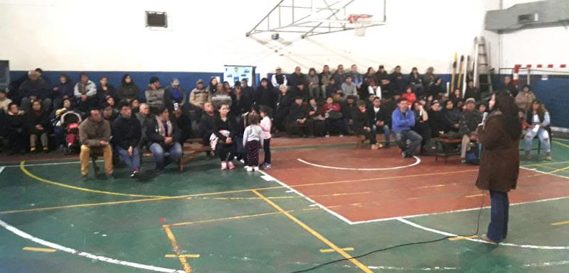 M&aacute;s de 100 vecinos en el taller informativo sobre la Ley Pierri