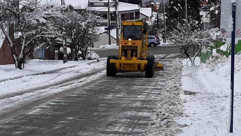 Brindaron detalles del operativo ante la nevada