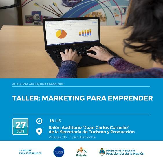 Recuerdan inscripci&oacute;n para el taller gratuito Marketing para emprender