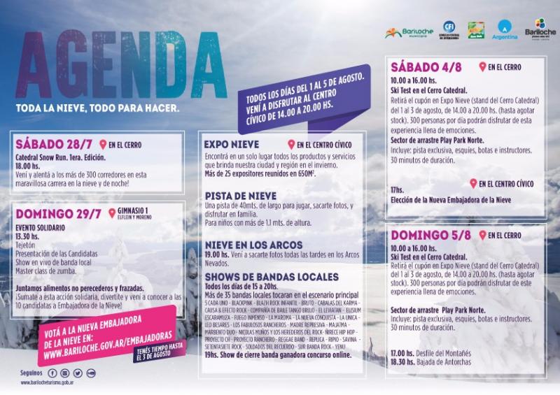 Bariloche ya palpita una nueva edici&oacute;n de la Fiesta Nacional de la Nieve