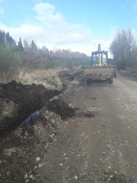 Trabajos de la Delegaci&oacute;n El C&oacute;ndor en el este de la ciudad