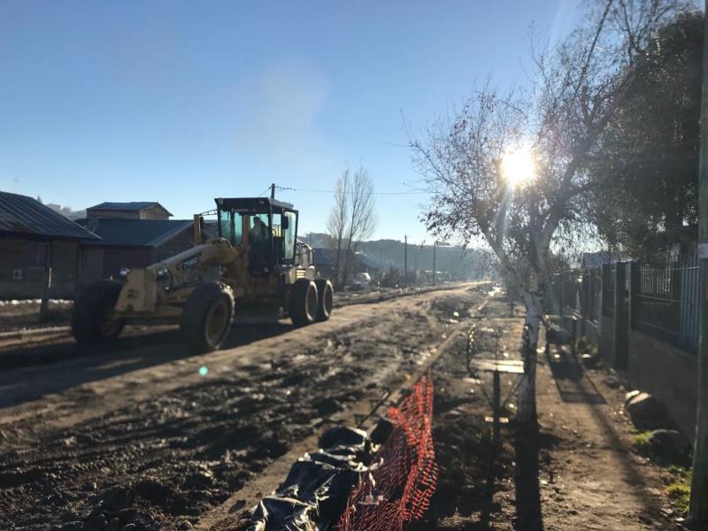 Trabajos de la Delegaci&oacute;n Sur-Pampa de Huenuleo