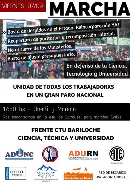 Movilizaci&oacute;n de universitarios y cient&iacute;ficos