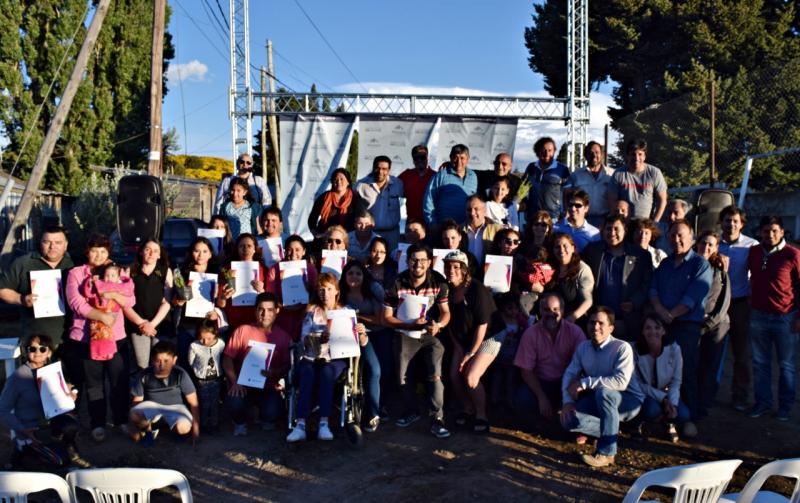 Los vecinos del barrio exMatadero alcanzaron el sue&ntilde;o de la tierra propia