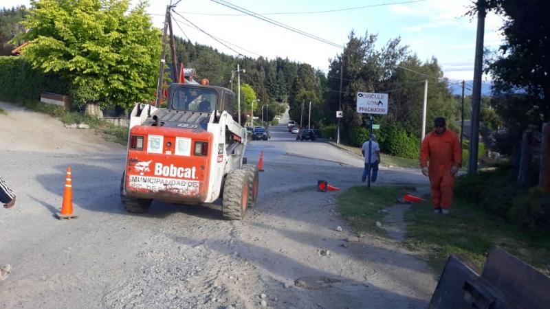 Cortan Campichuelo y El Chilco por trabajos de hormigonado