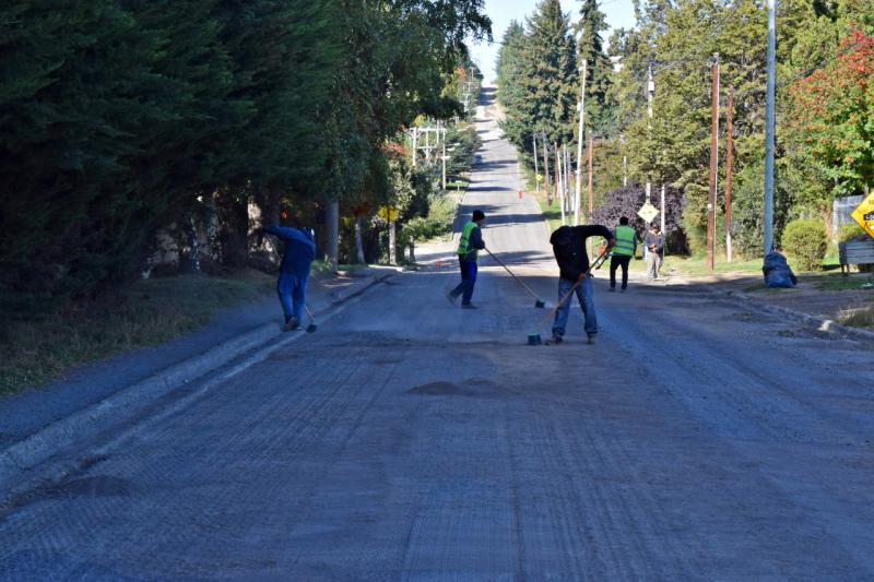 Precauci&oacute;n por obras de pavimentaci&oacute;n en calle Campichuelo