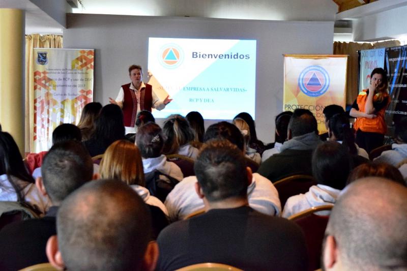 Protecci&oacute;n Civil: charla sobre prevenci&oacute;n y emergencias para barrios del Oeste