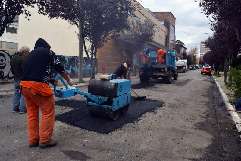 Avanzan los trabajos de mejoras de calles en la ciudad