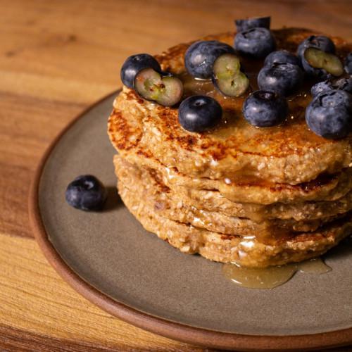 PANQUEQUES DE BANANA Y AVENA