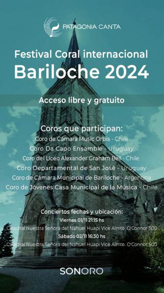 Festival Coral Internacional Bariloche 2024