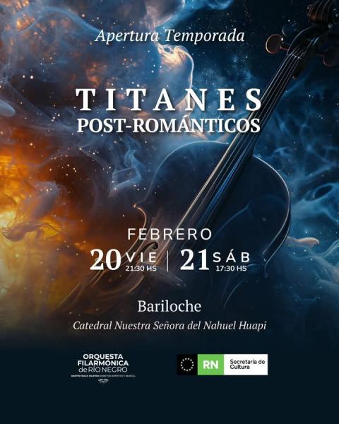 La Filarmónica INICIA su TEMPORADA 2026 en San Carlos de Bariloche