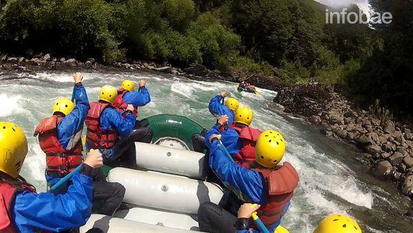 Rafting, uno de los deportes estrella de la Patagonia