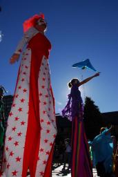 Volvi&oacute; la alegr&iacute;a del carnaval a Bariloche