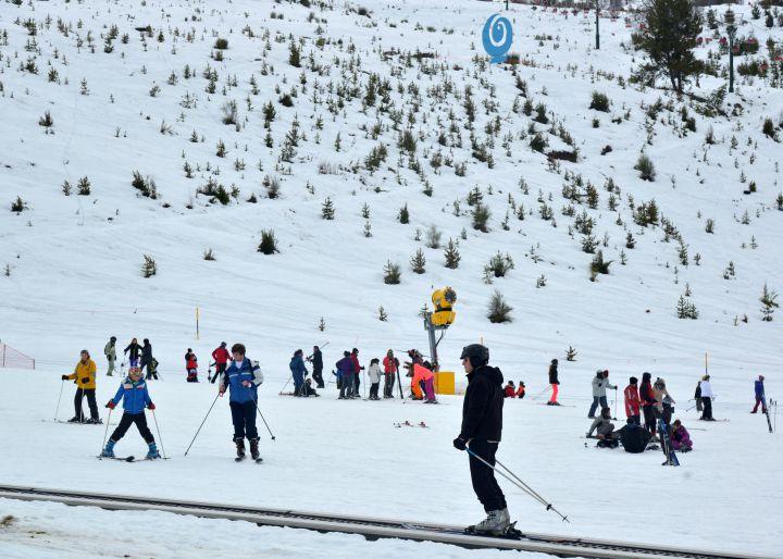 Viv&iacute; la temporada de nieve en el Cerro Catedral