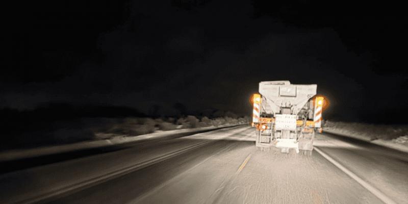 Recomendaciones de Vialidad para manejar en rutas con hielo o nieve